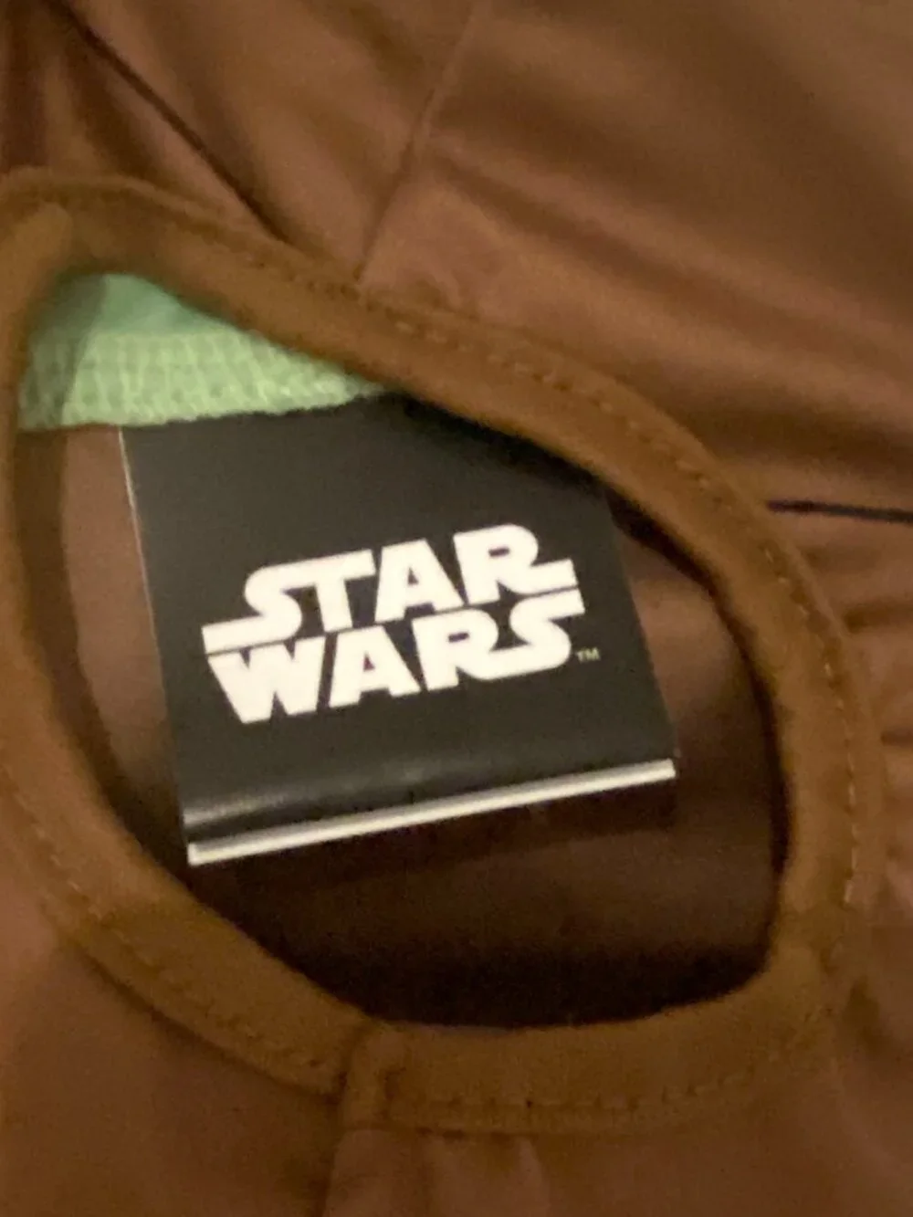 Star Wars Grogu Baby Yoda Dog Costume Mandalorian Pet Outfit M
